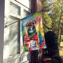 Load image into Gallery viewer, French Bulldog Christmas House Flag