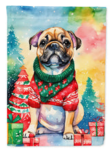 Load image into Gallery viewer, French Bulldog Christmas House Flag