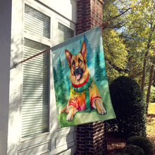 Load image into Gallery viewer, German Shepherd Christmas House Flag