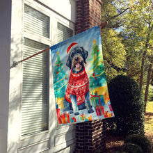 Load image into Gallery viewer, German Wirehaired Pointer Christmas House Flag