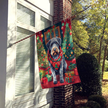 Load image into Gallery viewer, German Wirehaired Pointer Christmas House Flag