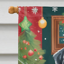 Load image into Gallery viewer, German Wirehaired Pointer Christmas House Flag