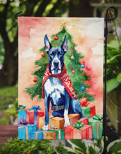 Load image into Gallery viewer, Great Dane Christmas Garden Flag – Cozy Dog Holiday Decor with Tree &amp; Presents