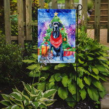 Load image into Gallery viewer, Great Dane Christmas Garden Flag – Cozy Dog Holiday Decor with Tree &amp; Presents