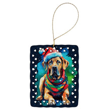 Load image into Gallery viewer, Great Dane Christmas Porcelain Ornament