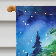 Load image into Gallery viewer, Keeshond Christmas House Flag