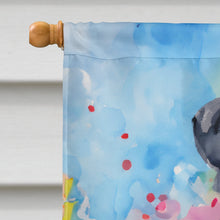 Load image into Gallery viewer, Black Labrador Retriever Christmas House Flag