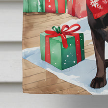 Load image into Gallery viewer, Chocolate Labrador Retriever Christmas House Flag