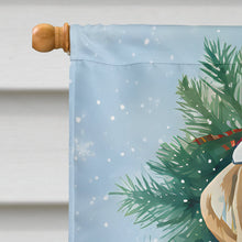 Load image into Gallery viewer, Yellow Labrador Retriever Christmas House Flag