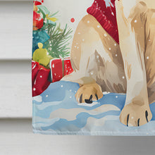 Load image into Gallery viewer, Yellow Labrador Retriever Christmas House Flag