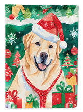 Load image into Gallery viewer, Yellow Labrador Retriever Christmas House Flag