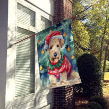 Load image into Gallery viewer, Lakeland Terrier Christmas House Flag