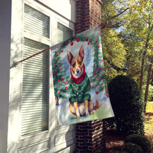 Load image into Gallery viewer, Lancashire Heeler Christmas House Flag