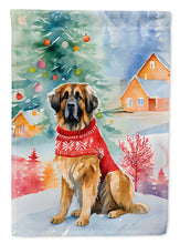 Load image into Gallery viewer, Leonberger Christmas House Flag