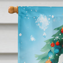 Load image into Gallery viewer, Lhasa Apso Christmas House Flag