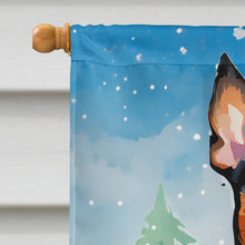 Load image into Gallery viewer, Miniature Pinscher Christmas House Flag