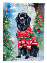 Load image into Gallery viewer, Newfoundland Christmas House Flag