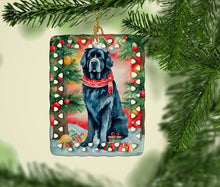 Load image into Gallery viewer, Newfoundland Christmas Porcelain Ornament
