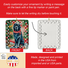Load image into Gallery viewer, Newfoundland Christmas Porcelain Ornament