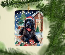 Load image into Gallery viewer, Newfoundland Christmas Porcelain Ornament