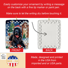 Load image into Gallery viewer, Newfoundland Christmas Porcelain Ornament