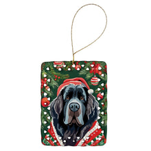 Load image into Gallery viewer, Newfoundland Christmas Porcelain Ornament