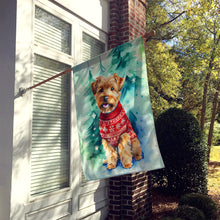 Load image into Gallery viewer, Norfolk Terrier Christmas House Flag