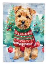 Load image into Gallery viewer, Norfolk Terrier Christmas House Flag