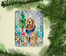 Load image into Gallery viewer, Otterhound Christmas Porcelain Ornament