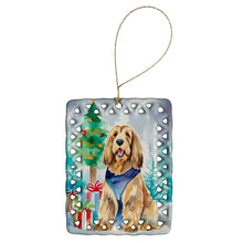 Load image into Gallery viewer, Otterhound Christmas Porcelain Ornament