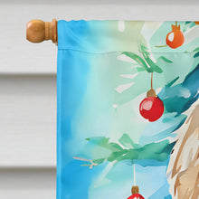 Load image into Gallery viewer, Otterhound Christmas House Flag