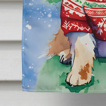 Load image into Gallery viewer, Pekingese Christmas House Flag