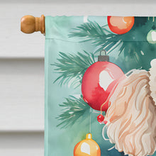 Load image into Gallery viewer, Poodle Christmas House Flag