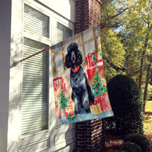 Load image into Gallery viewer, Poodle Christmas House Flag