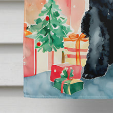 Load image into Gallery viewer, Poodle Christmas House Flag