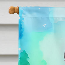 Load image into Gallery viewer, Poodle Christmas House Flag