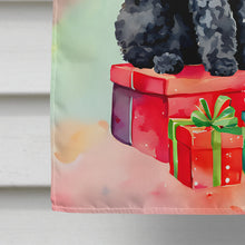 Load image into Gallery viewer, Poodle Christmas House Flag
