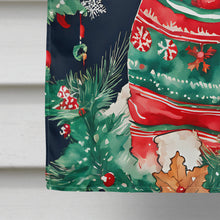 Load image into Gallery viewer, Poodle Christmas House Flag