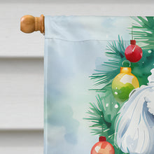 Load image into Gallery viewer, Poodle Christmas House Flag