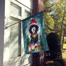 Load image into Gallery viewer, Portuguese Water Dog Christmas House Flag