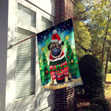 Load image into Gallery viewer, Pug Christmas House Flag
