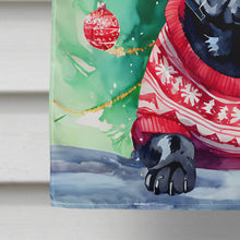Load image into Gallery viewer, Pug Christmas House Flag