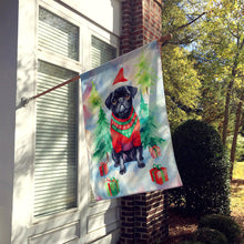 Load image into Gallery viewer, Pug Christmas House Flag