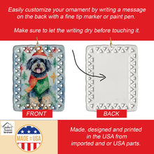 Load image into Gallery viewer, Puli Christmas Porcelain Ornament