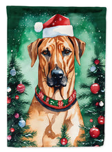 Load image into Gallery viewer, Rhodesian Ridgeback Christmas House Flag
