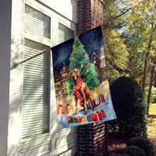 Load image into Gallery viewer, Rhodesian Ridgeback Christmas House Flag