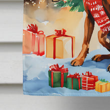 Load image into Gallery viewer, Rhodesian Ridgeback Christmas House Flag