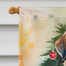 Load image into Gallery viewer, Saint Bernard Christmas House Flag