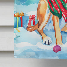 Load image into Gallery viewer, Saluki Christmas House Flag