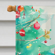 Load image into Gallery viewer, Saluki Christmas House Flag
